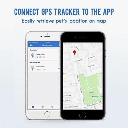 Two-Way Location Tracking Alarm Pet Tracker（People, objects, and pets can use it）