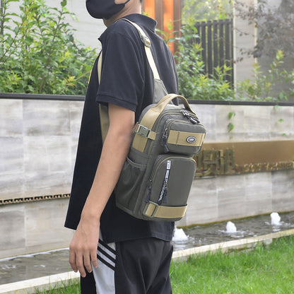 📢📢45% OFF !! ⏰ 2026 Adjustable Oxford Cloth Casual Chest Bag – Stylish & Durable ✨