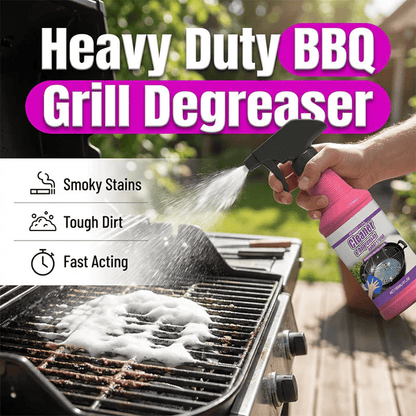 🔥 Non-Toxic Grill Cleaner - No Scrubbing, Cuts Grease In Seconds💧