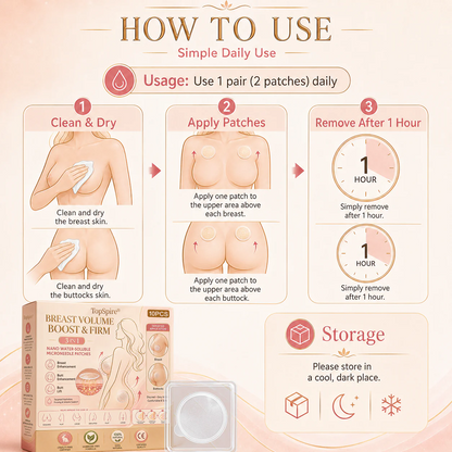 💥Targeted Breast Enhancement Advanced Nano Microneedle Patch💥💥💥