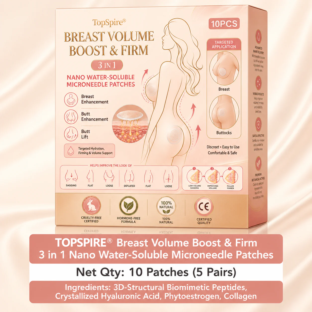 💥Targeted Breast Enhancement Advanced Nano Microneedle Patch💥💥💥