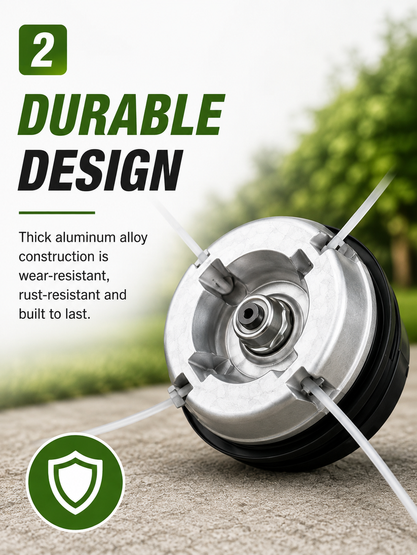 Durable Aluminum Weed Eater Head