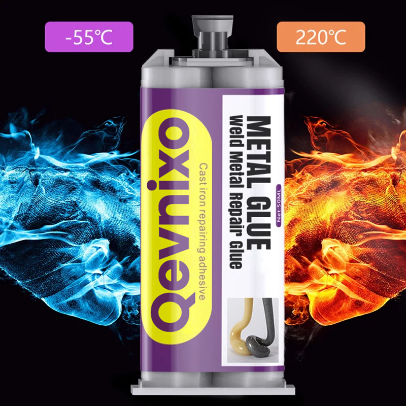 🥳2026 HOT SALE🥳💞50K+ SOLD!🚗💨 50% OFF! Weld Metal Repair Glue – Repairs exhaust pipes, metal pipes & more. Cures at room temp – sand, drill & paint after curing! 🌟💪