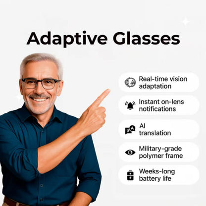 AI-Powered Adaptive Glasses