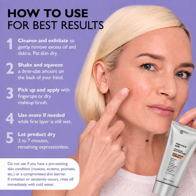 Instant Firming Temporary Face Tightener Easy