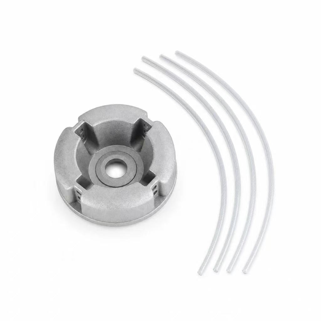 ⚙️ 50% OFF NOW! 🌿 Aluminum Trimmer Head – 4-Line Cutting & Universal Fit – Heavy-Duty & Easy Line Replacement 🏡