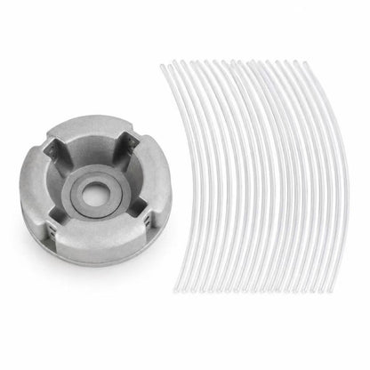 ⚙️ 50% OFF NOW! 🌿 Aluminum Trimmer Head – 4-Line Cutting & Universal Fit – Heavy-Duty & Easy Line Replacement 🏡