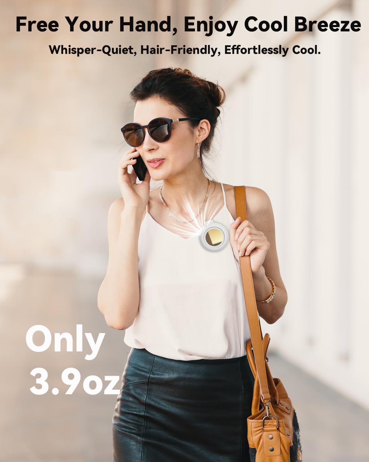 ❄️360° Rotatable Portable Mini Clip-on Fan