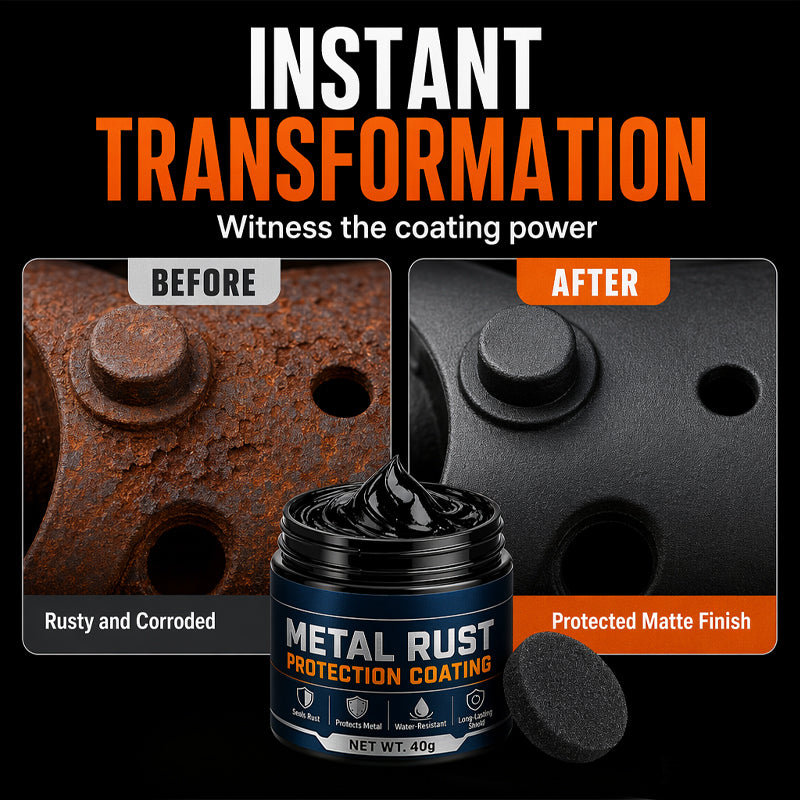 Metal Rust Protection Black Repair Paste