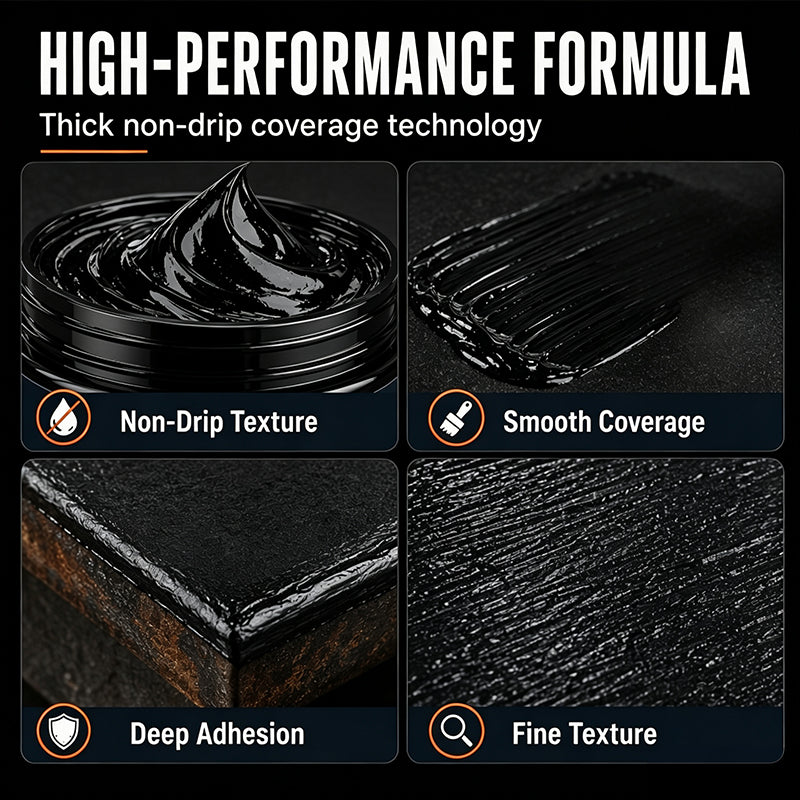 Metal Rust Protection Black Repair Paste