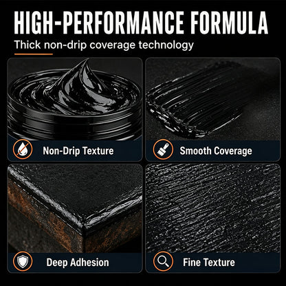 Metal Rust Protection Black Repair Paste
