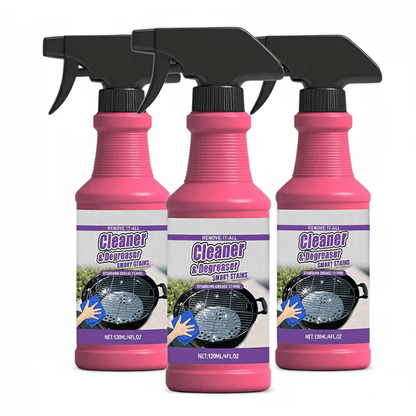 🔥 Non-Toxic Grill Cleaner - No Scrubbing, Cuts Grease In Seconds💧