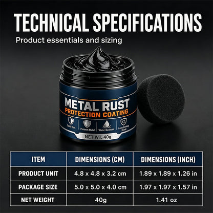 Metal Rust Protection Black Repair Paste