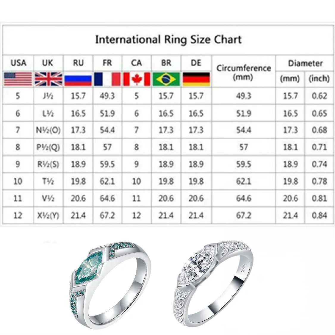 💥Last Day Promotion 80% OFF - Magnetology Moissanite Diamond Ring