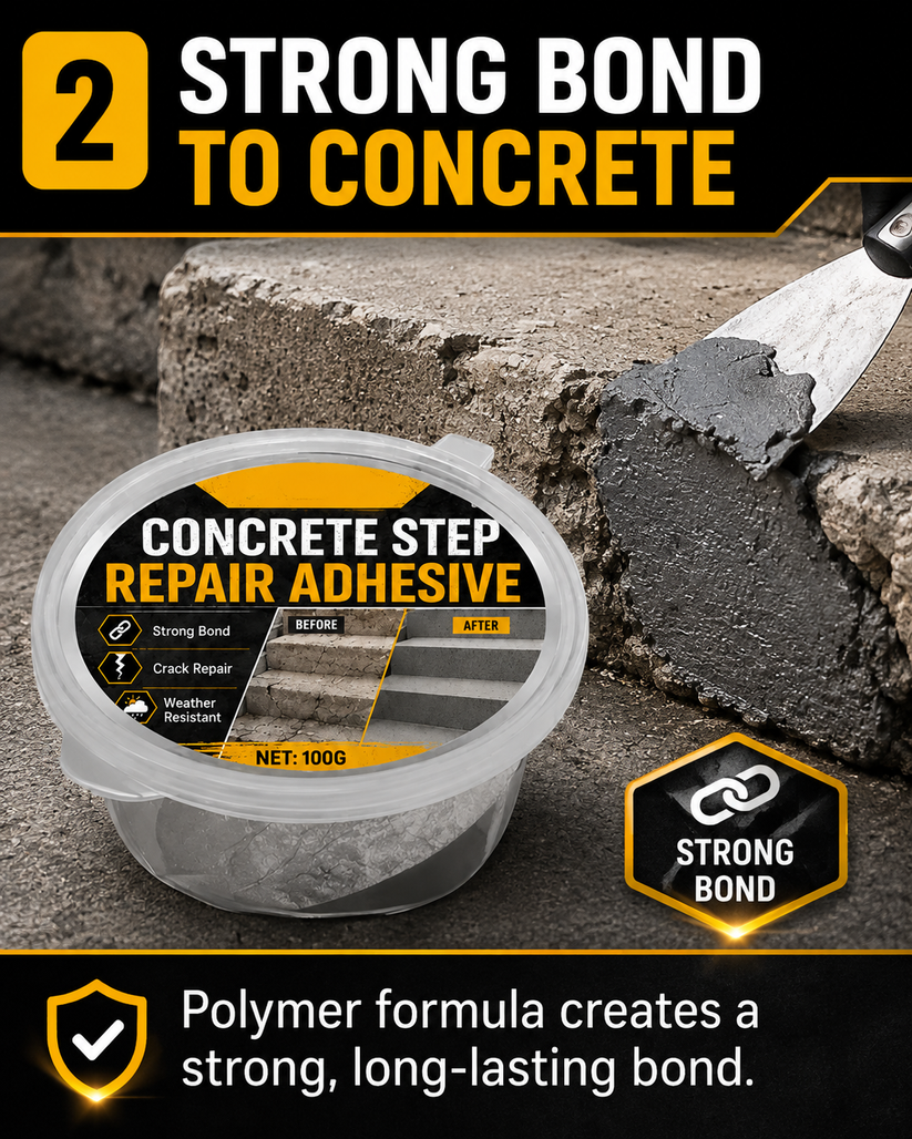Concrete repair adhesive strong bond