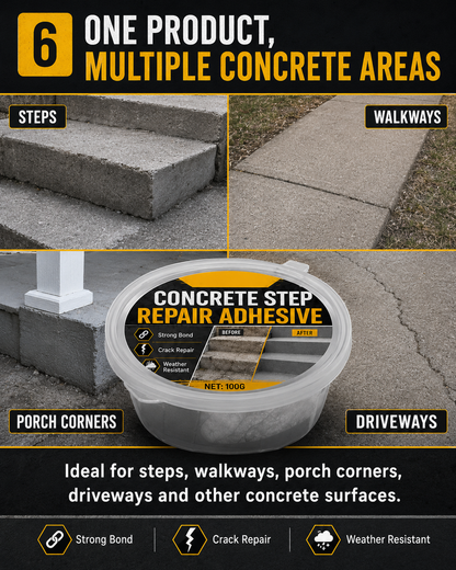 🔥Time-Limited Special⏰Concrete Step Repair Adhesive