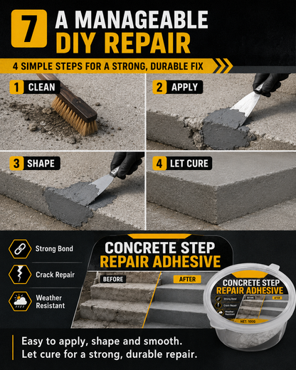 🔥Time-Limited Special⏰Concrete Step Repair Adhesive