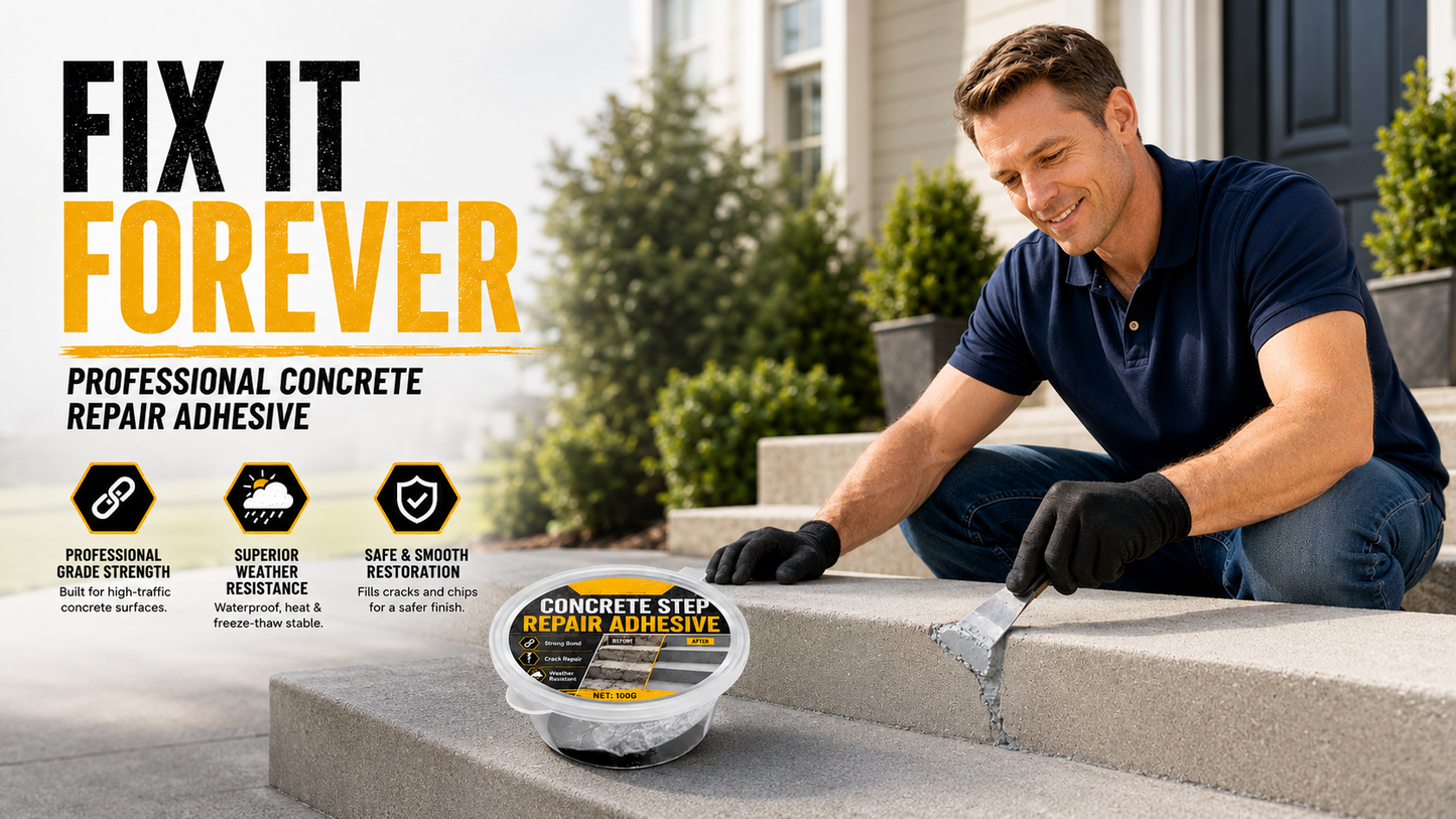 🔥Time-Limited Special⏰Concrete Step Repair Adhesive
