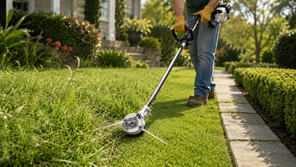 ⚙️ 50% OFF NOW! 🌿 Aluminum Trimmer Head – 4-Line Cutting & Universal Fit – Heavy-Duty & Easy Line Replacement 🏡