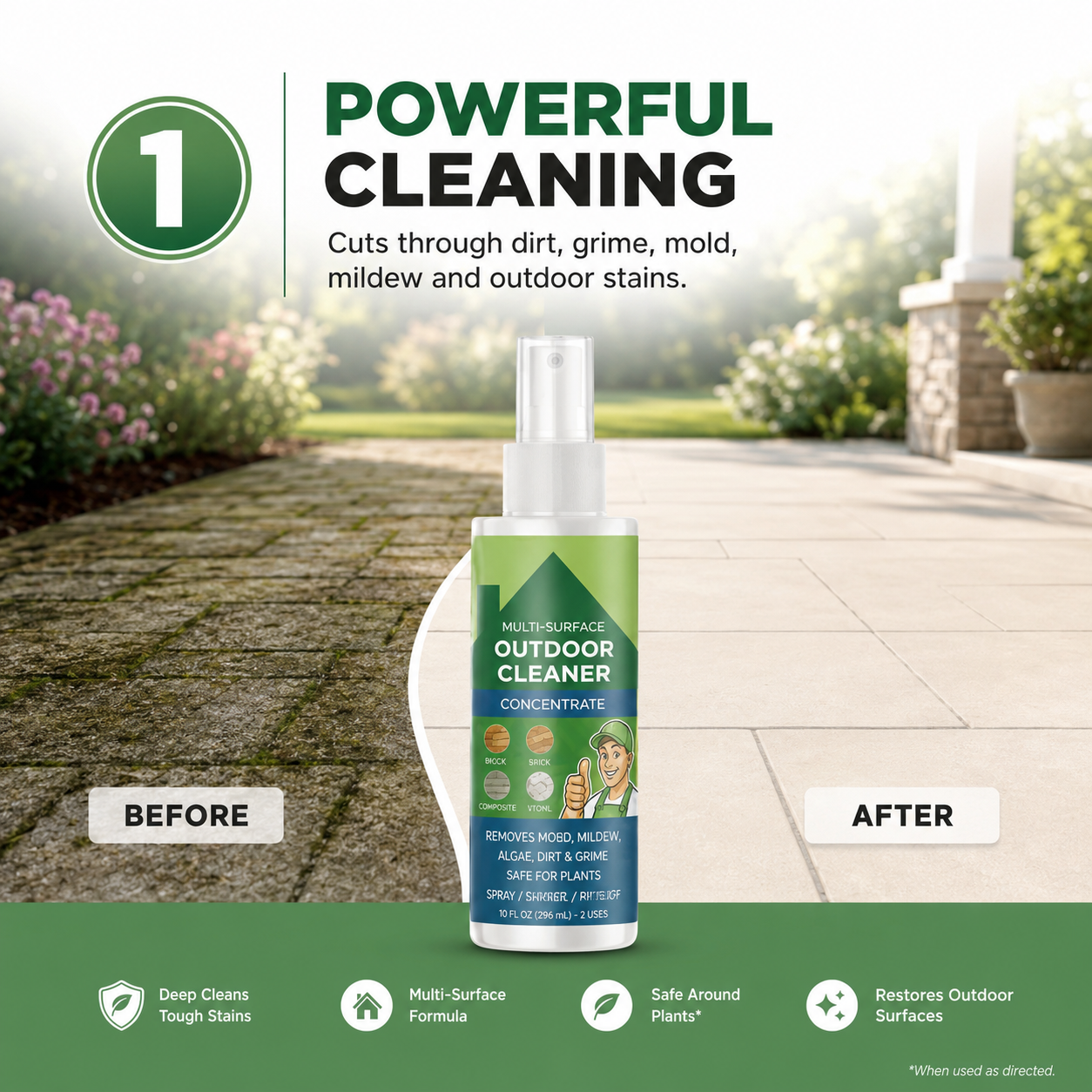 Multi-Surface Outdoor Cleaner Concentrate