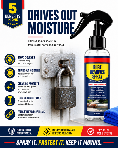 Multi-Purpose Rust Remover Spray & Lubricant