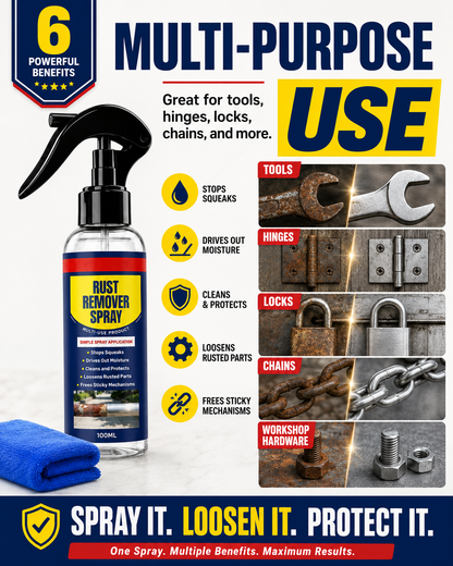 Multi-Purpose Rust Remover Spray & Lubricant