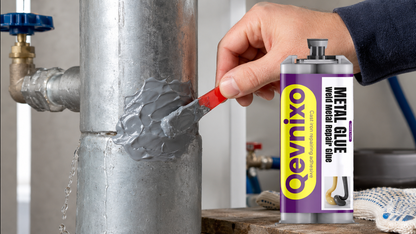🥳2026 HOT SALE🥳💞50K+ SOLD!🚗💨 50% OFF! Weld Metal Repair Glue – Repairs exhaust pipes, metal pipes & more. Cures at room temp – sand, drill & paint after curing! 🌟💪