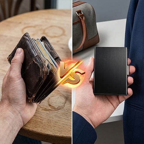 ⏳Time-Limited Special⏰Stainless Steel RFID Card Case