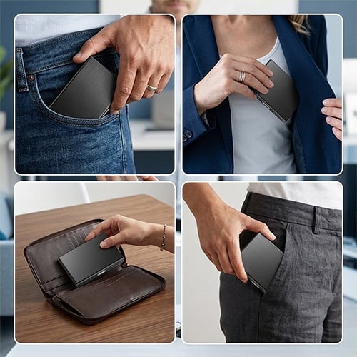 ⏳Time-Limited Special⏰Stainless Steel RFID Card Case