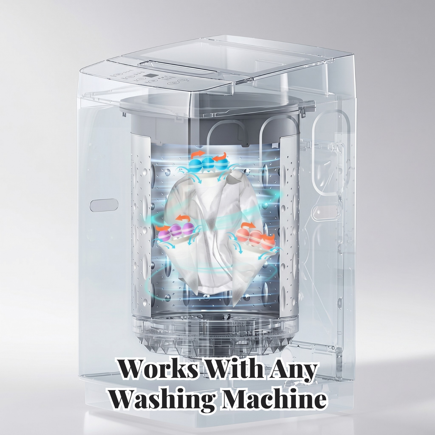 Washing Machine Filter Bag, Reusable Floating Hair Filter for Laundry