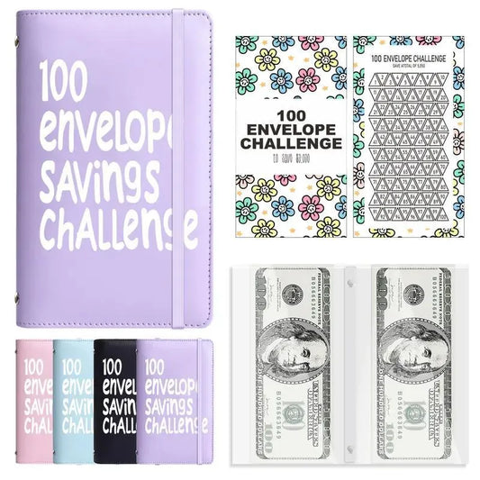 🔥💸100 Envelope Saving Challenged Book