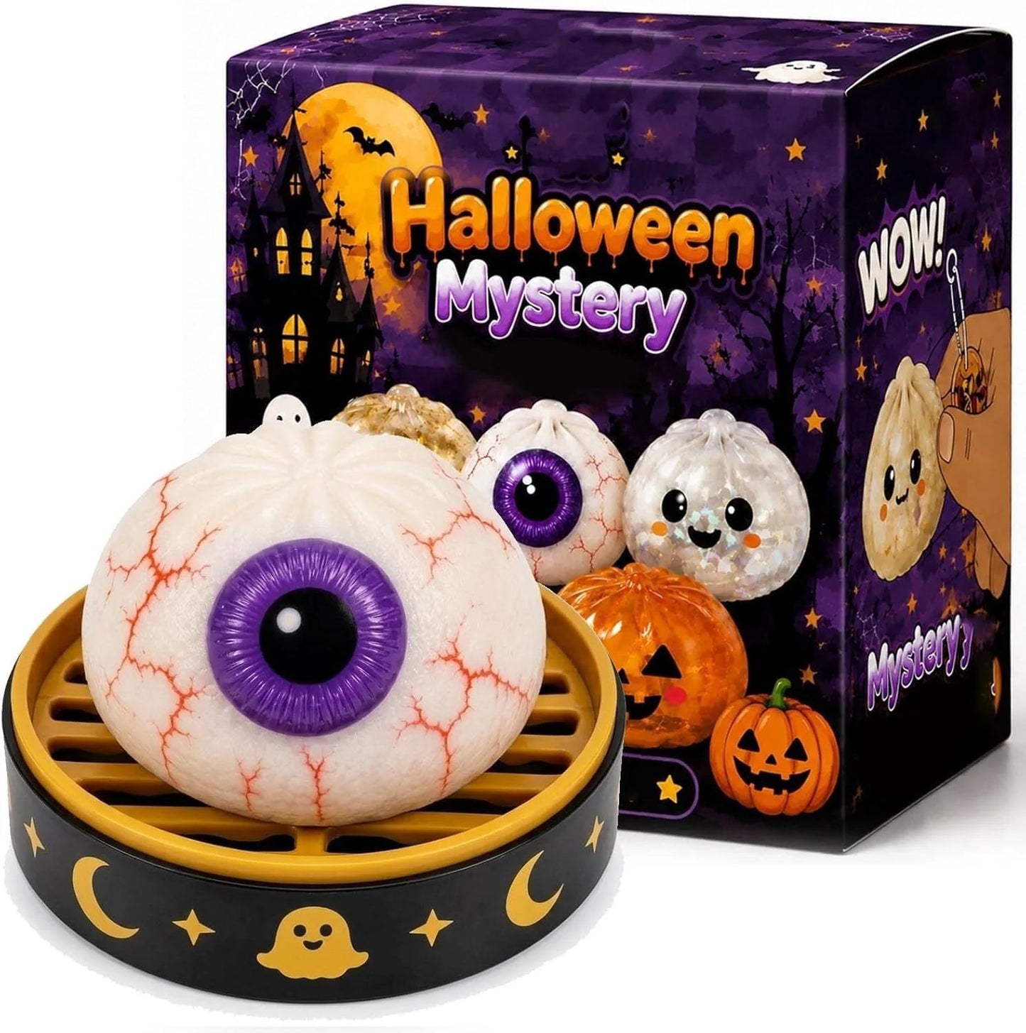 ⚡Hot Sales 59% OFF🔥Cute Halloween Scary Ghost Maruko Squeeze Toy Set