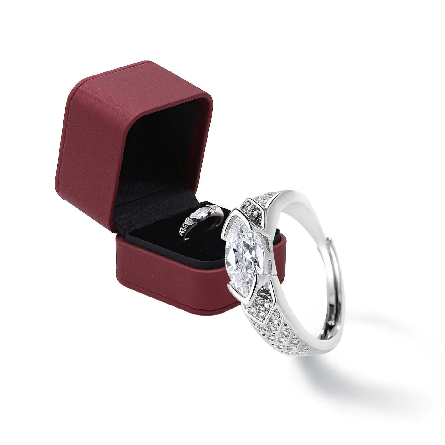 💥Last Day Promotion 80% OFF - Magnetology Moissanite Diamond Ring