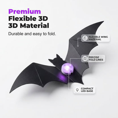 🎃 Halloween Sale 70% OFF 🦇 24PCs-3D Halloween LED Wall Decor