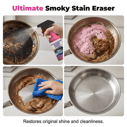🔥 Non-Toxic Grill Cleaner - No Scrubbing, Cuts Grease In Seconds💧