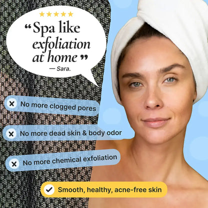Exfoliating Antibacterial Shower Towel