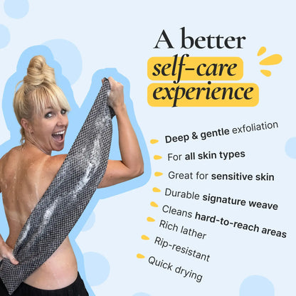 Exfoliating Antibacterial Shower Towel