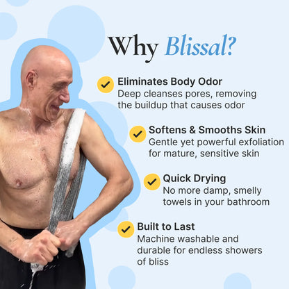 Exfoliating Antibacterial Shower Towel