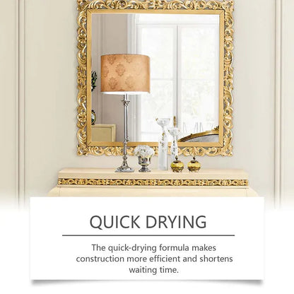 🔥2026 HOT SALE🔥🎨🏡Gold Leaf Effect Paint Set – Water-Based, Weather-Resistant Metallic Gold Paint with Brush, Ideal for Furniture, Decor & Outdoor DIY