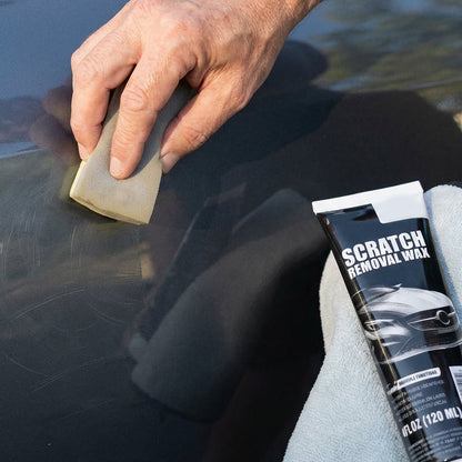 💎 Buy 2 Get 1 Free! 💎 Universal Car Scratch Remover Wax – Removes Scratches, Stains & Oxidation, Restores Headlights Too! 🚗✨