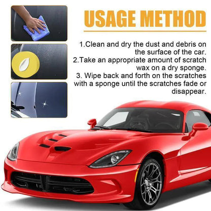 💎 Buy 2 Get 1 Free! 💎 Universal Car Scratch Remover Wax – Removes Scratches, Stains & Oxidation, Restores Headlights Too! 🚗✨