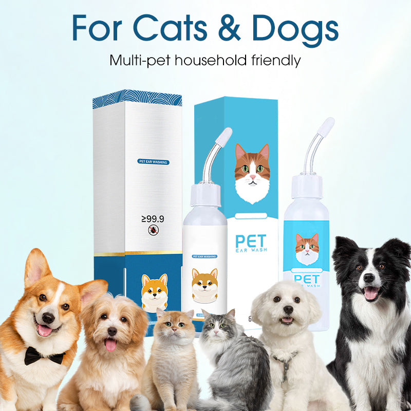 🏆 Last Day Special Price ! 🐱Buy 2 Get 1 Free🐶 Ear cleaner, Relieves itching in dogs & cats