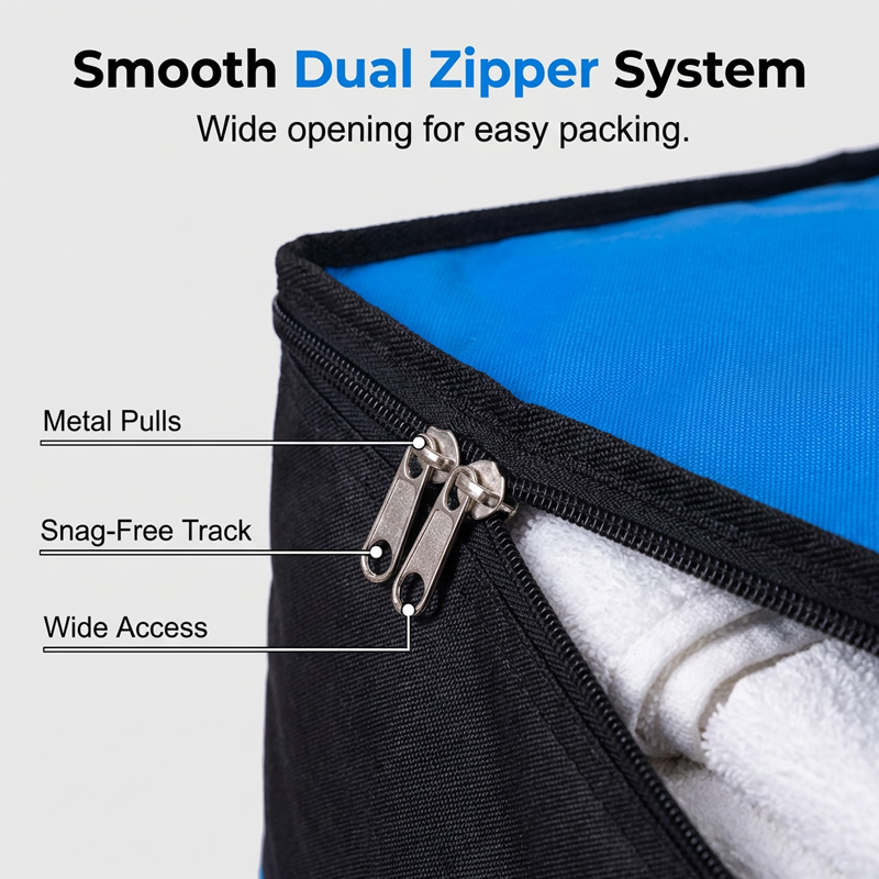 📦 50% OFF NOW! 🧳Large- Collapsible Storage and Moving Bag – Heavy-duty handles & zippered closure 🏠