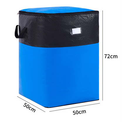 📦 50% OFF NOW! 🧳Large- Collapsible Storage and Moving Bag – Heavy-duty handles & zippered closure 🏠