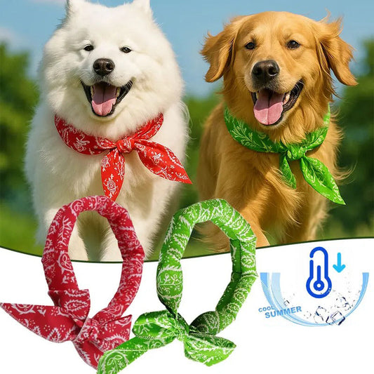 ⏳Time-Limited Special⏰Summer Pet Cooling Collar Wrap