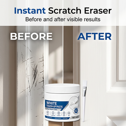 White Furniture Touch-Up Paste with Brush🛒